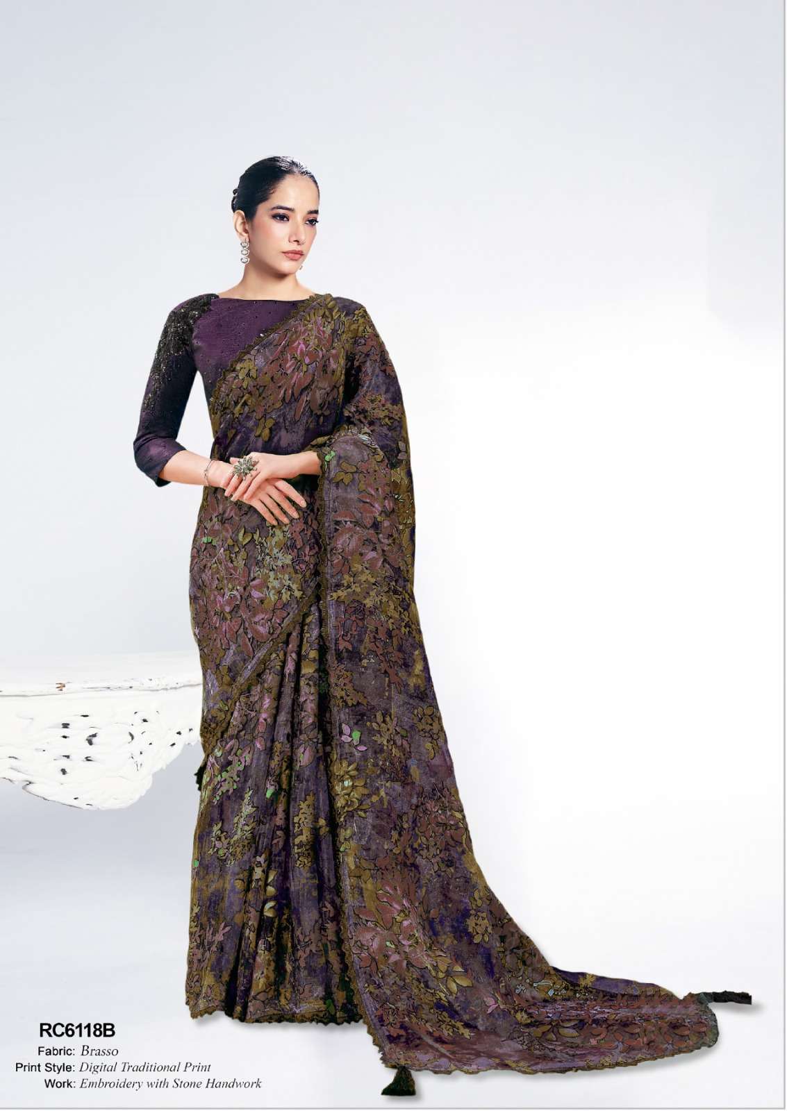 RANG CHATKILA by MAHOTSAV saree collection manufacturer Surat 