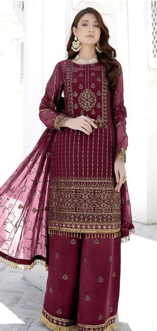 ROSEMEEN D NO C 1714  By FEPIC GEORGETTE suit collection manufacturer Surat 