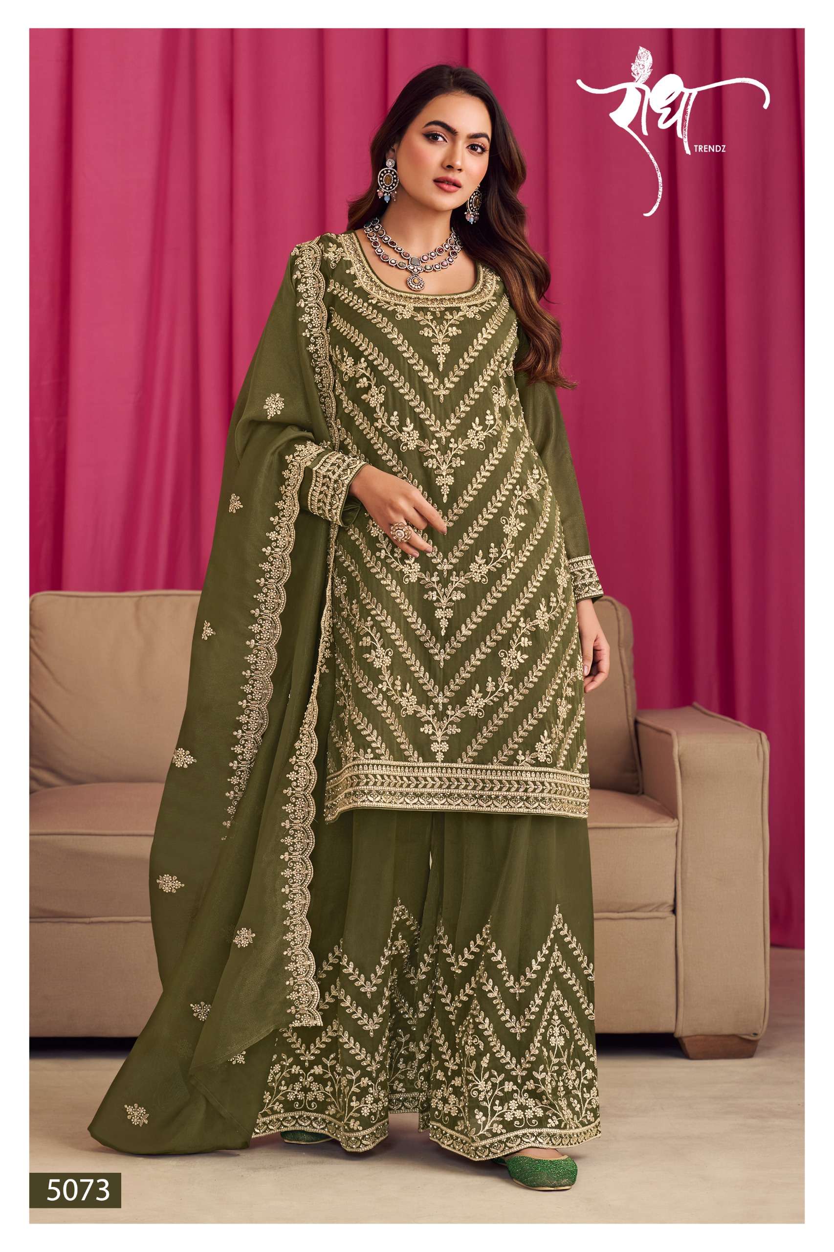 SINDOOR by RADHA trendz suit collection manufacturer Surat 