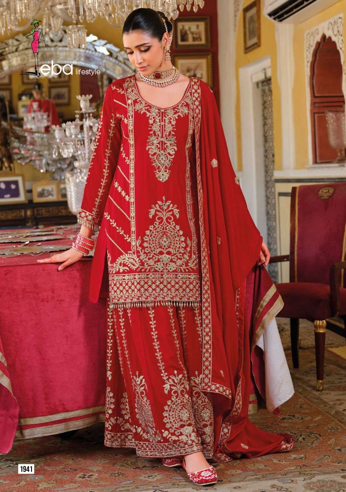 Sundari 1 by eba lifestyle Suit collection manufacturer Surat 