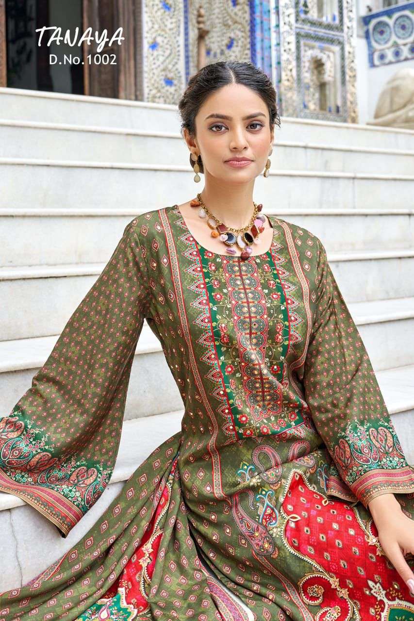 TANAYA READYMADE PAKISTANI SUIT collection manufacturer Surat 