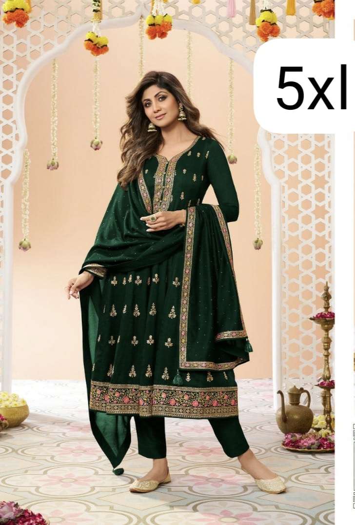 Vatsam shilpa shetty suits Collection manufacturer Surat 