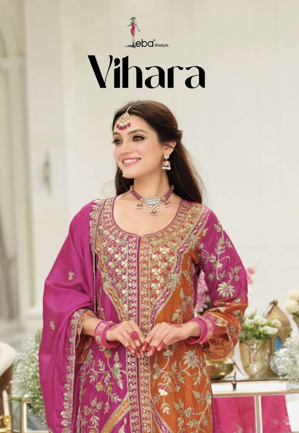Vibara by Eba Lifestyle Suit collection manufacturer Surat 
