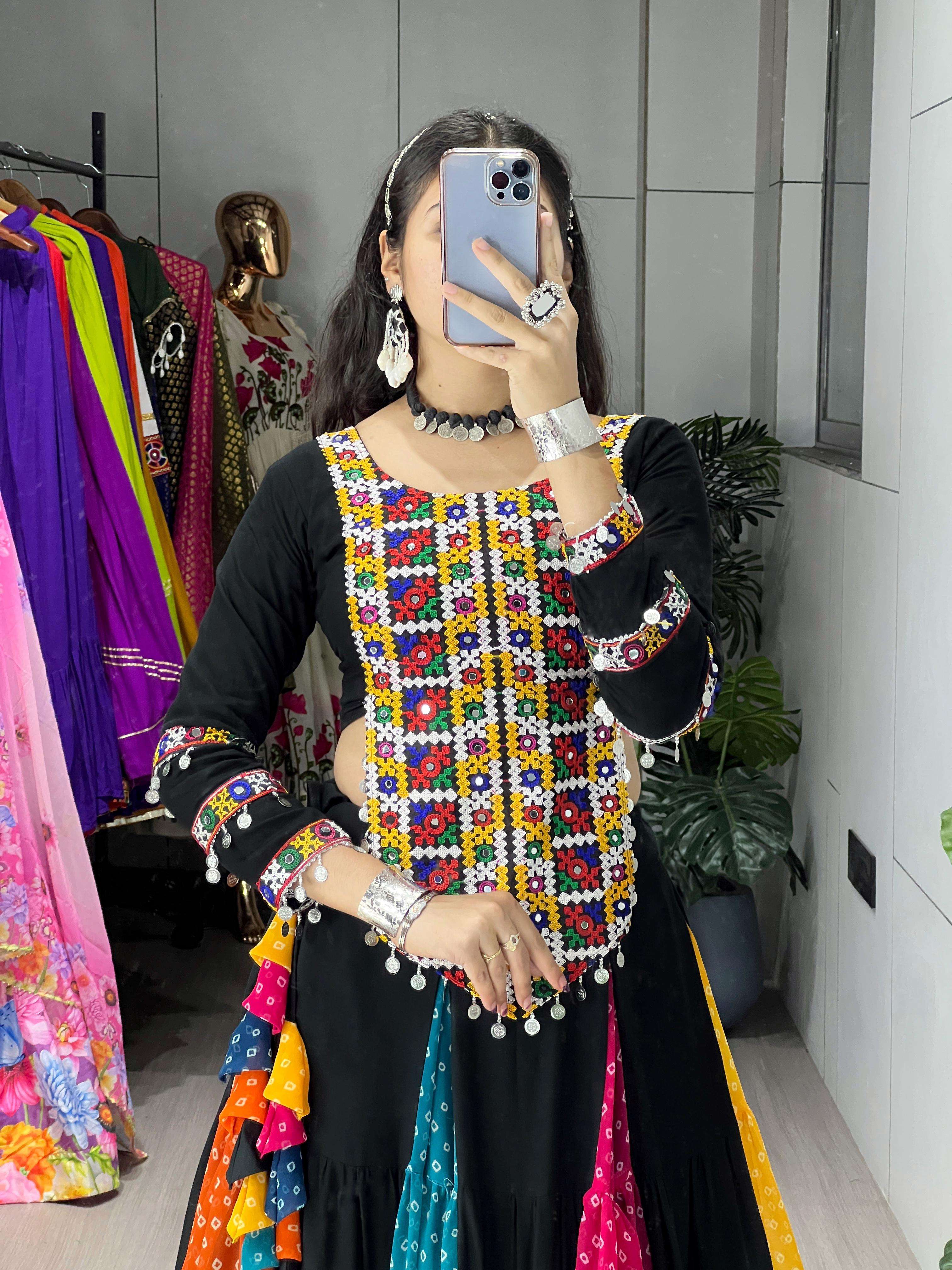 Virangana Navratri Collection lehenga manufacturer Surat 