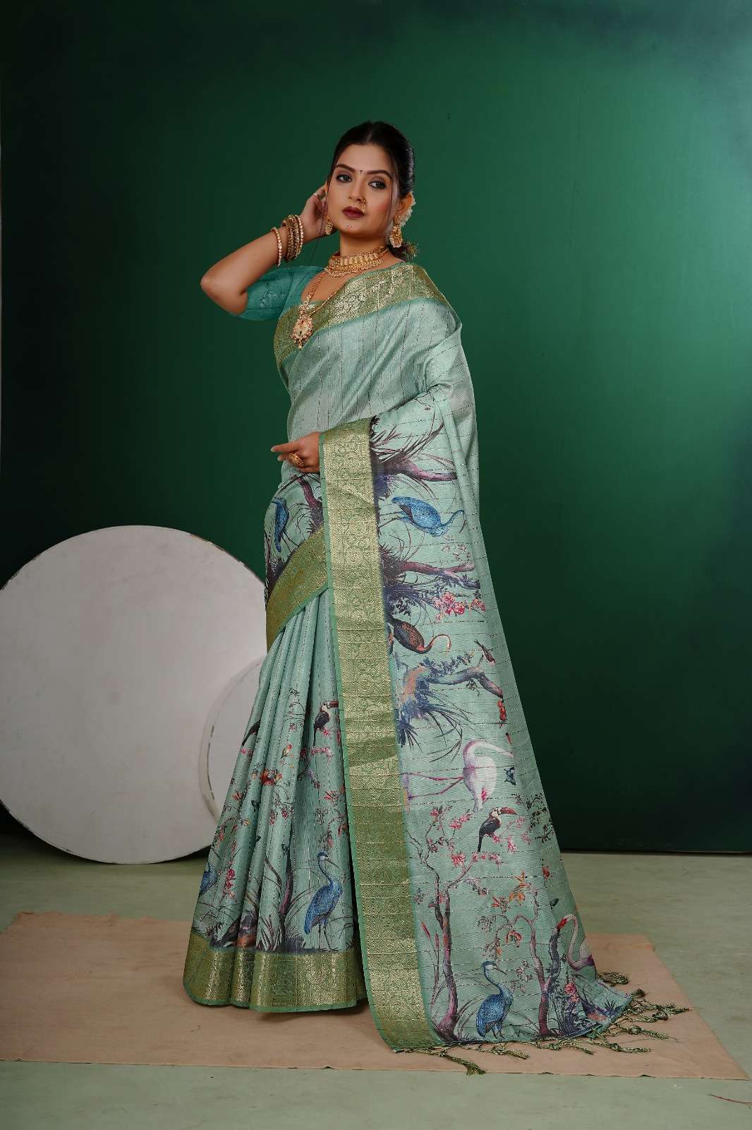 VITHAL by Shri Rana Creation saree collection manufacturer Surat 