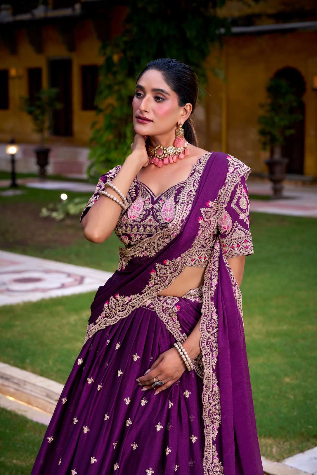 VRUSHEE lehenga collection manufacturer Surat 