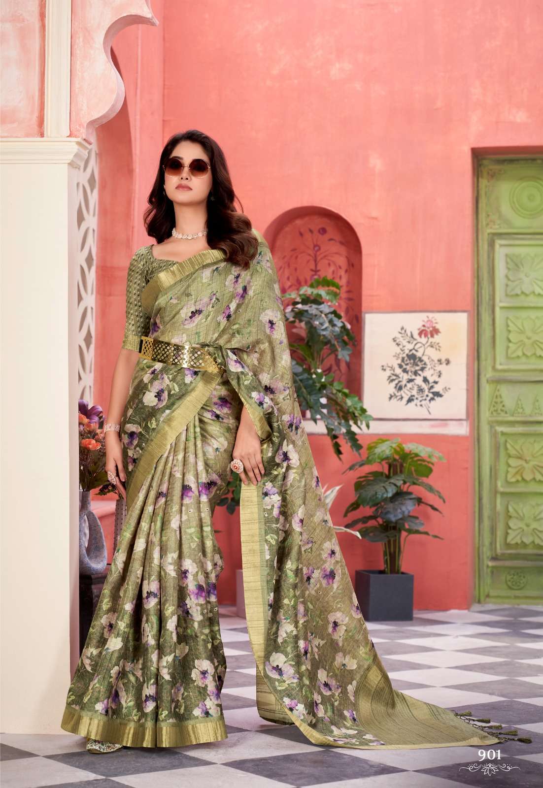 AMIRAH  SERIES 901 TO 910 By SASURAL DESIGNER saree collection manufacturer Surat 