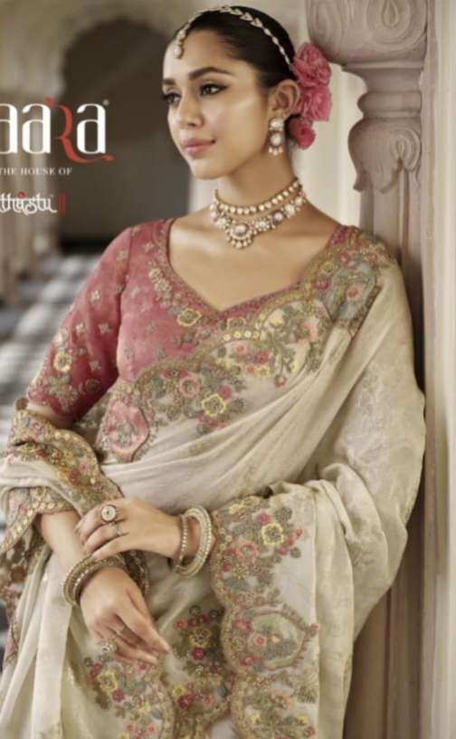 Anaara Series 7801 to 7812 By Tathastu saree collection manufacturer Surat 