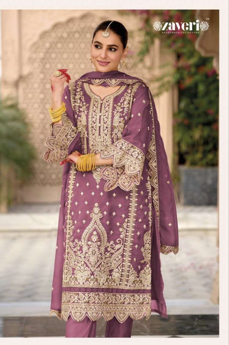 Anaya vol 4 by zaveri suit collection manufacturer Surat 