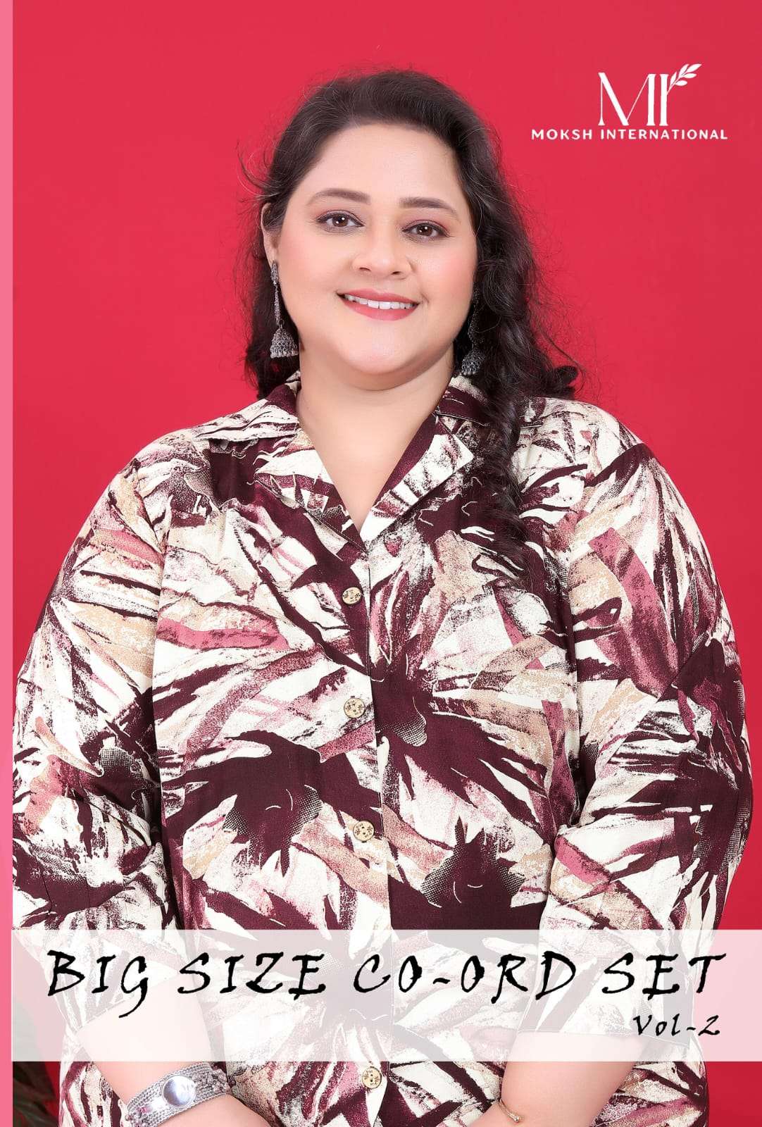 Big Size Co ord set VOL 2 D no 8632 And 8634 By Moksh International  Kurti collection manufacturer S...