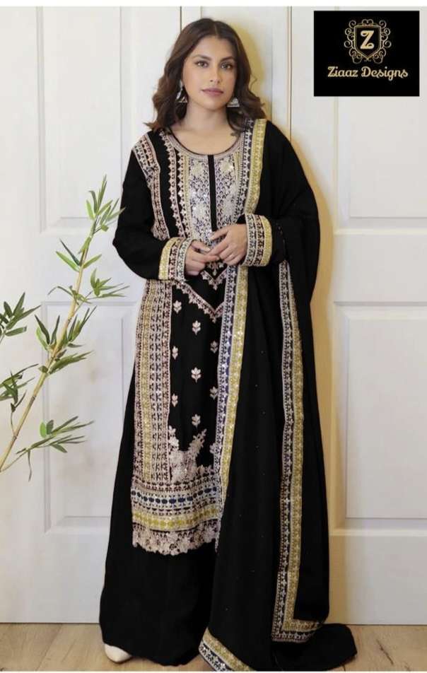 code 668 by Ziaaz Designs Suit collection manufacturer Surat 