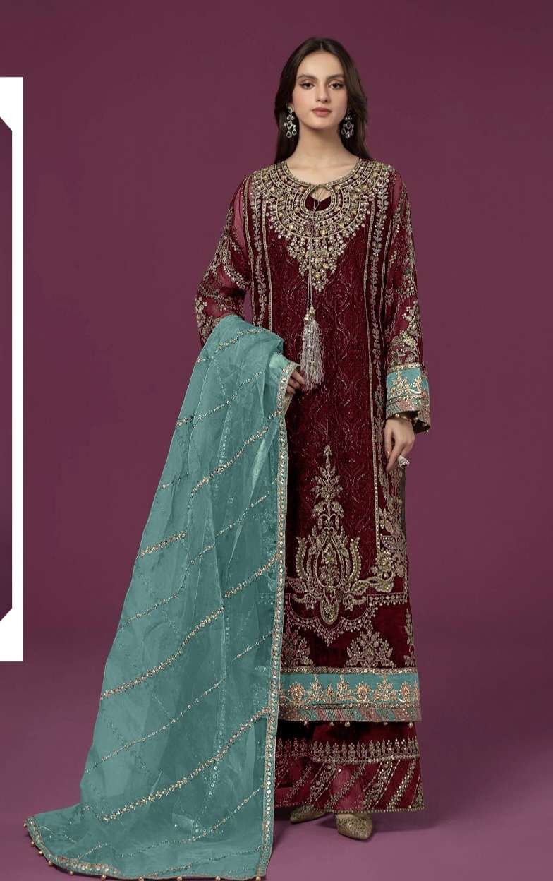 D NO 17039 ROSEMEEN by FEPIC suit collection manufacturer Surat 