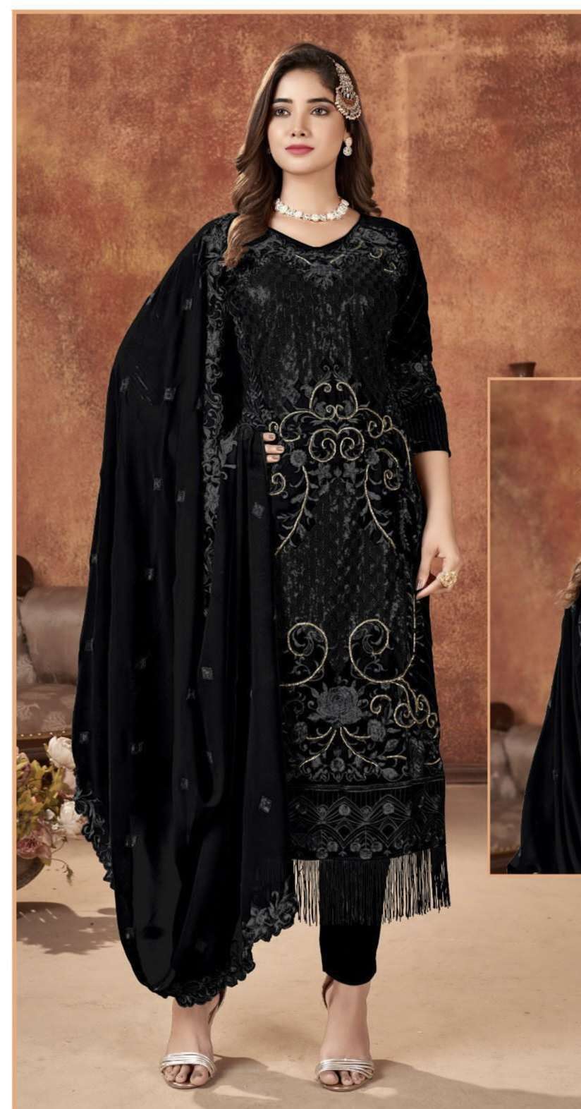D NO B 14 I J by BILQIS suit collection manufacturer Surat 
