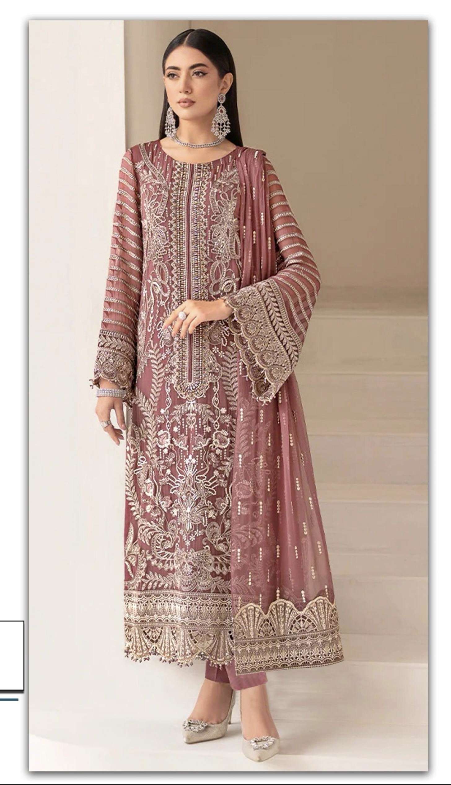 D NO S 185 by SHANAYA fashion suit collection manufacturer Surat 