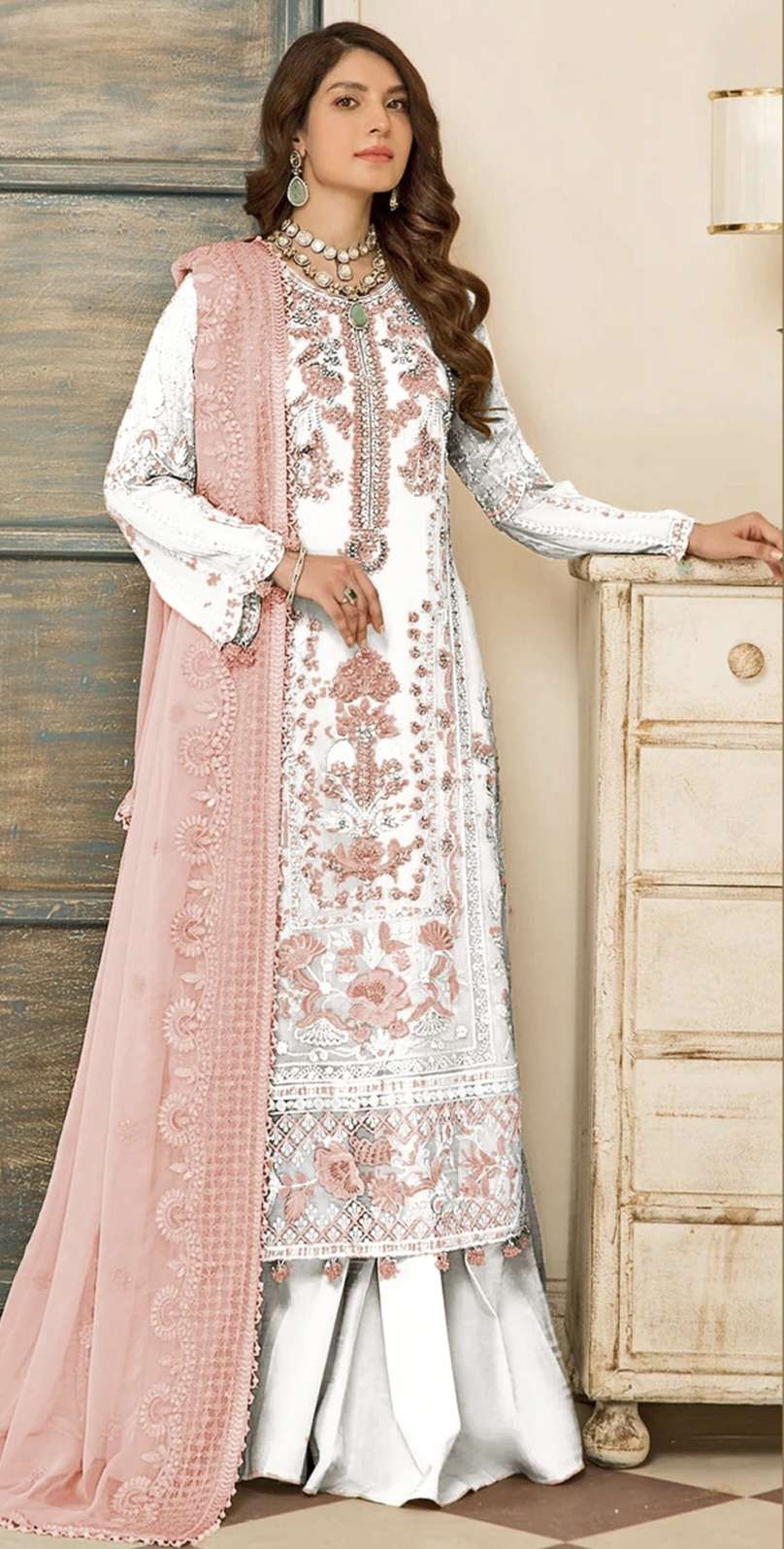 D NO S-212 B TO E by SERINE FOX GEORGETTE suit collection manufacturer Surat 