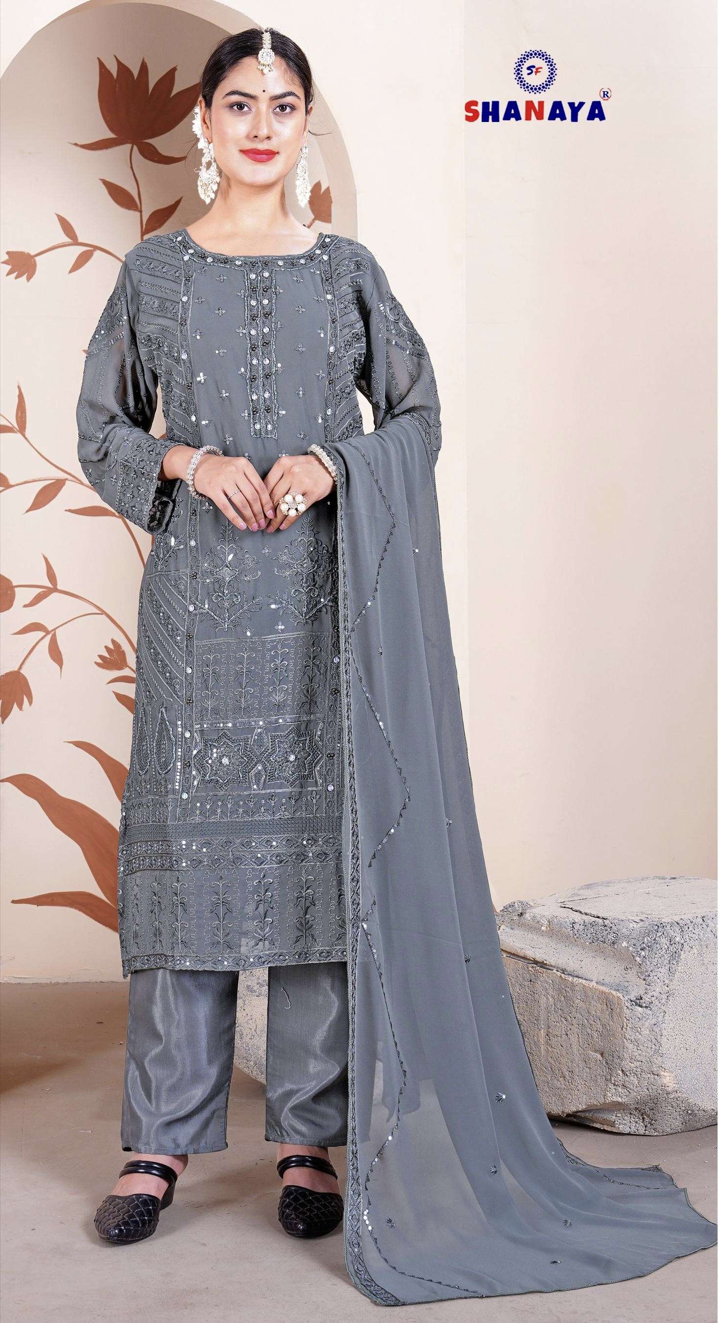 D NO S 218 EDITION by SHANAYA fashion suit collection manufacturer Surat 