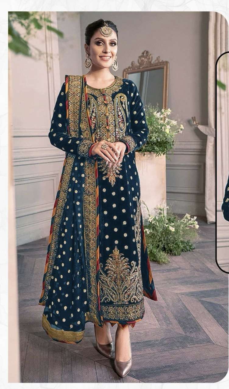 D NO V 17033 ROSEMEEN By FEPIC suit collection manufacturer Surat 