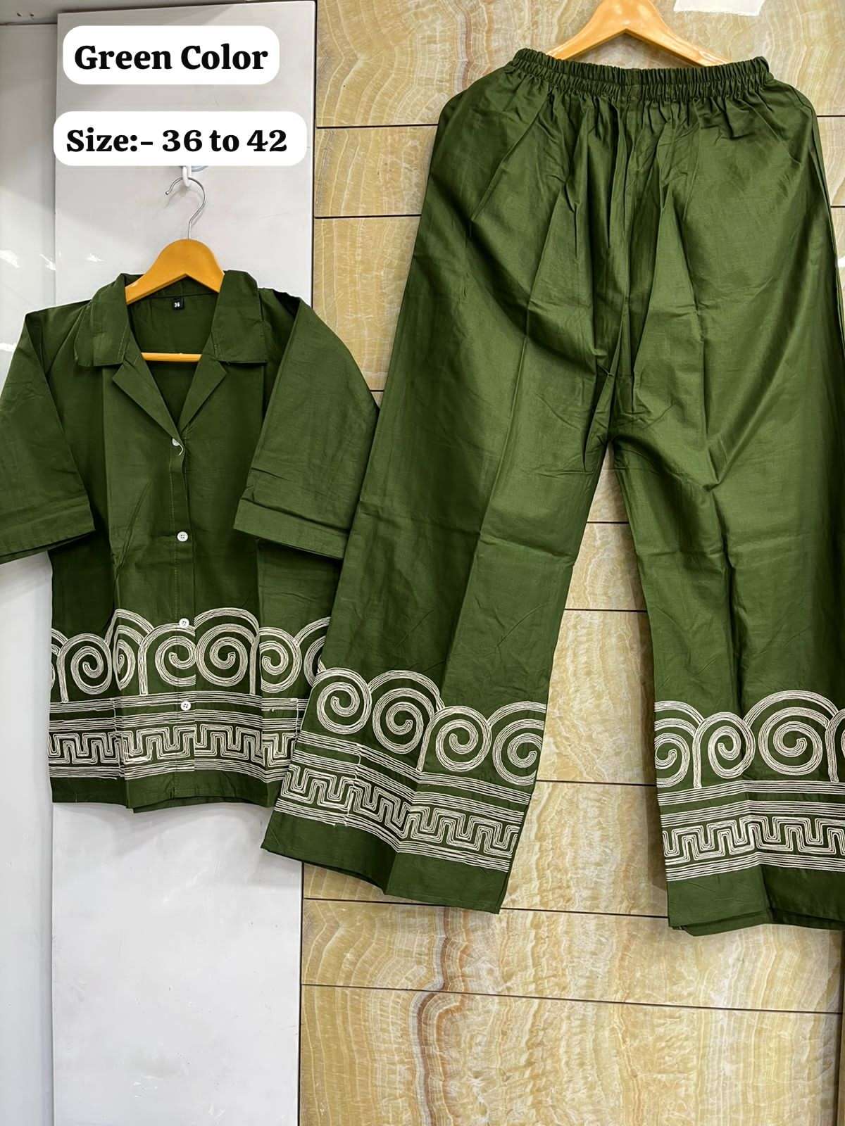 DAMAN WORK Co Ord Set Collection manufacturer Surat 