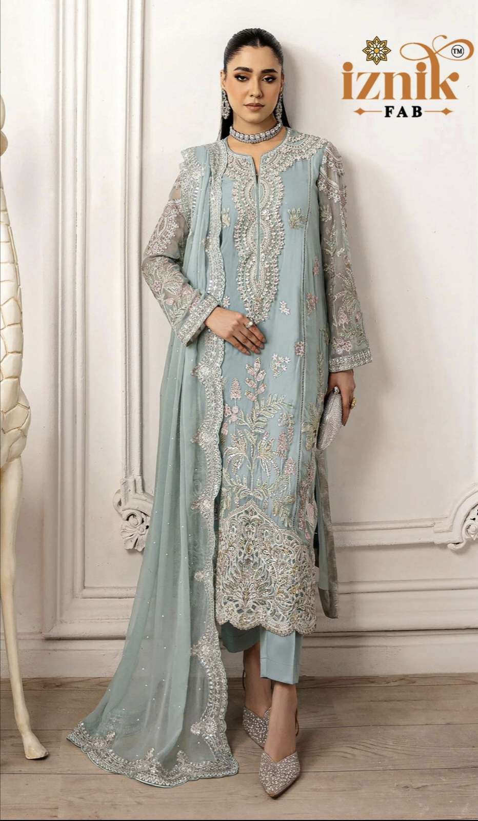 DESIGN NO A 252 by IZNIK FAB suit collection manufacturer Surat 