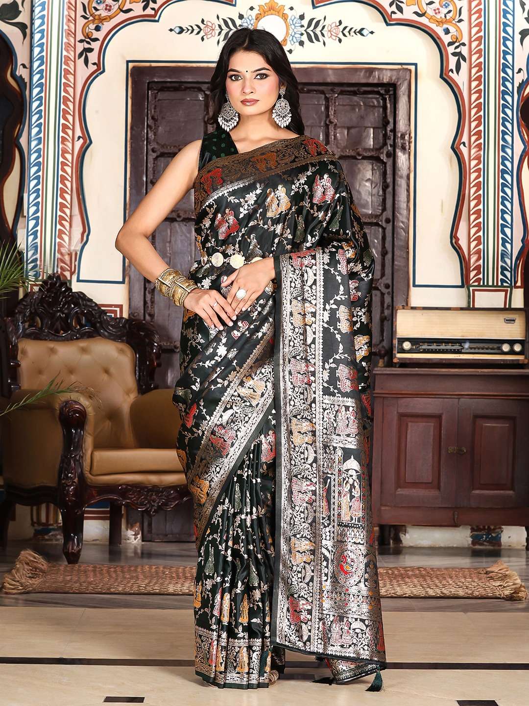 ELEGANCE VOL 3 by ASTITA  SILK saree collection manufacturer Surat 