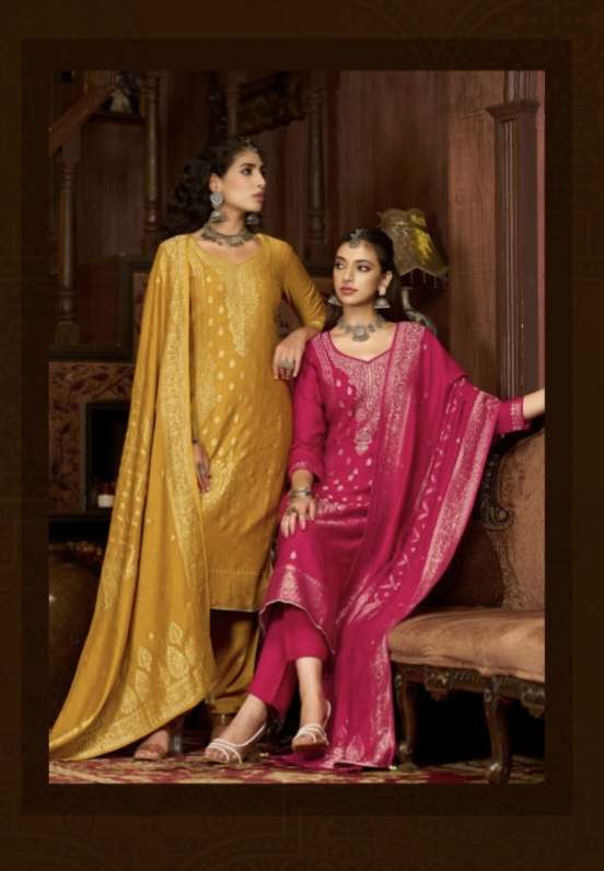EMMIE PASHMINA suit collection manufacturer Surat 