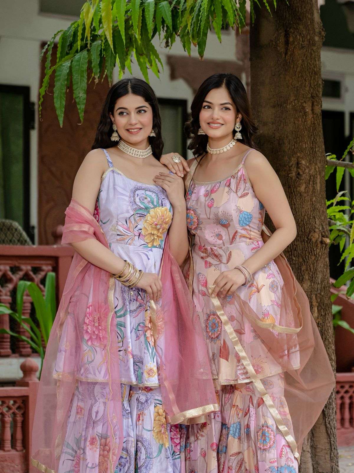 EXCLUSIVE KURTI  PLAZZO  DUPATTA collection manufacturer Surat 