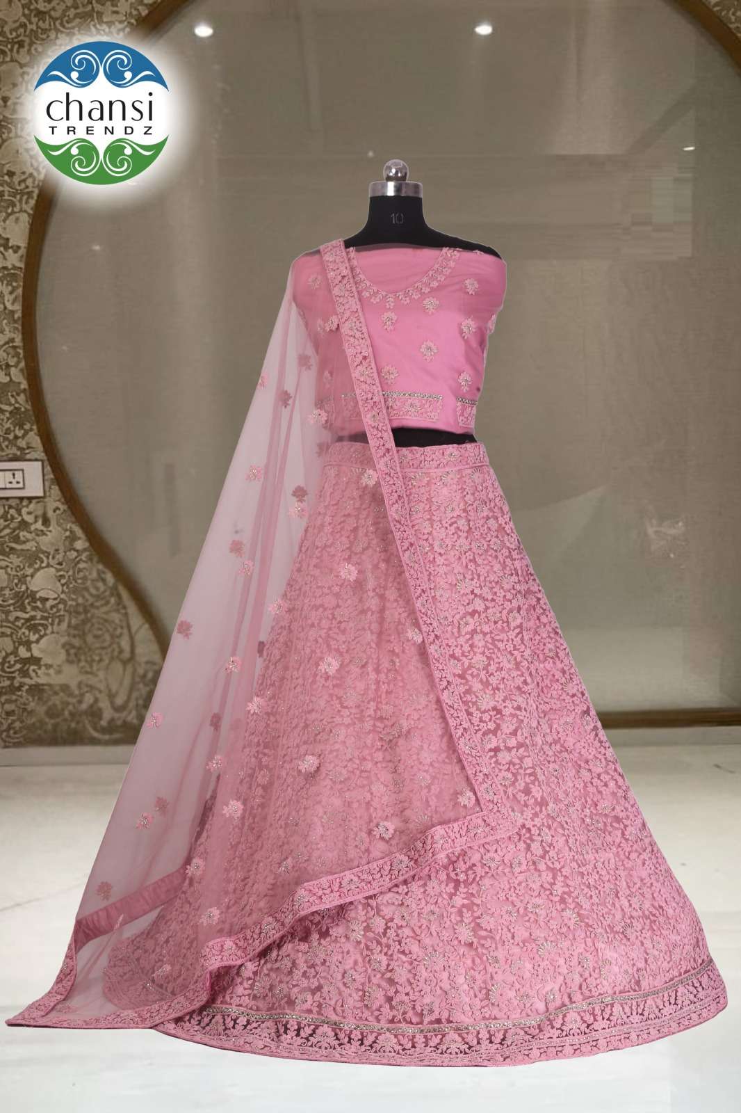  F 77 Butterfly Net lehenga collection manufacturer Surat 