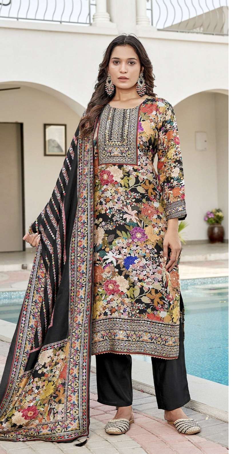 KT  235 by Shree fab Pure viscous suit collection manufacturer Surat 