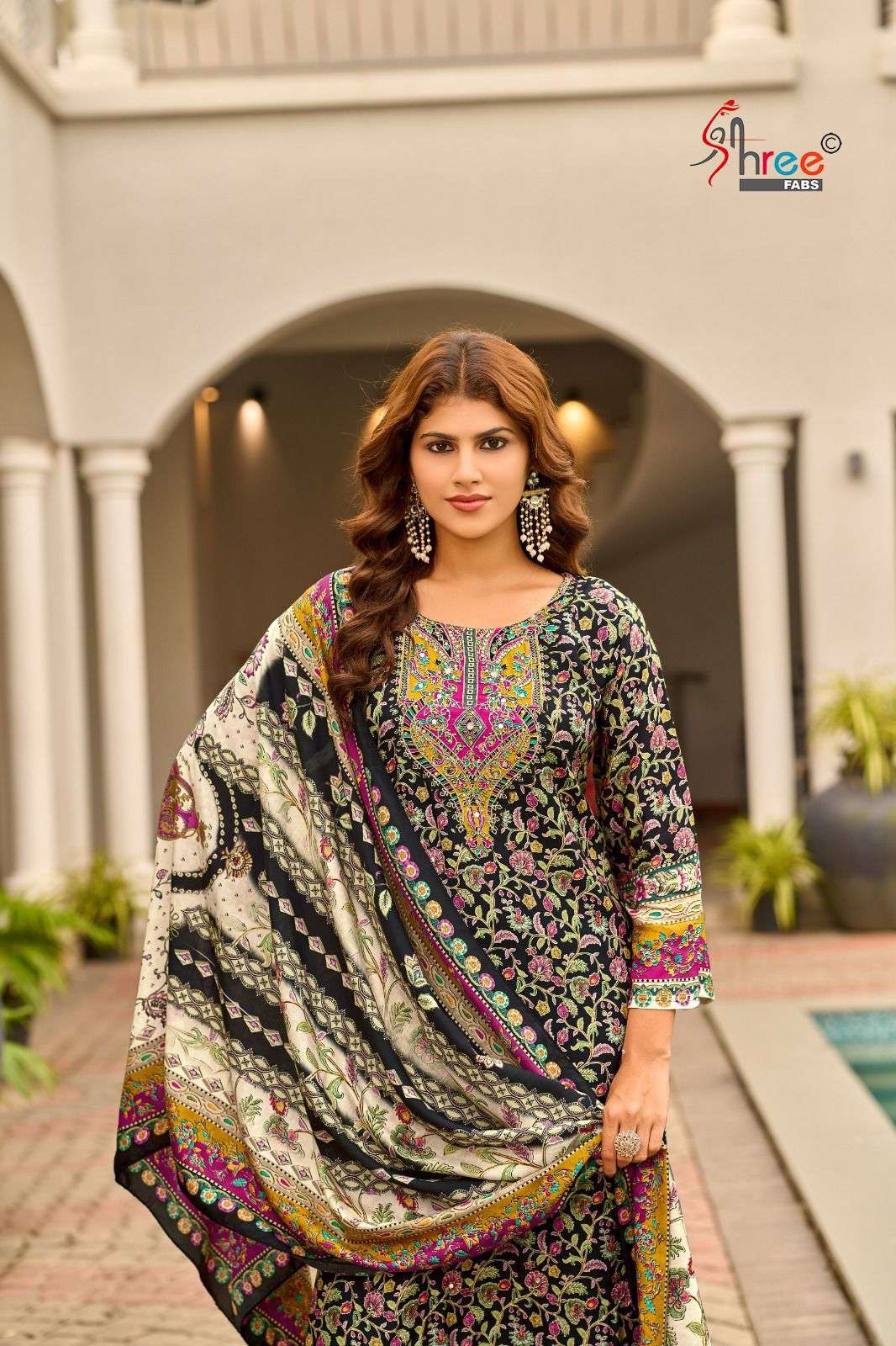KT  292 by SHREE FAB suit collection manufacturer Surat 