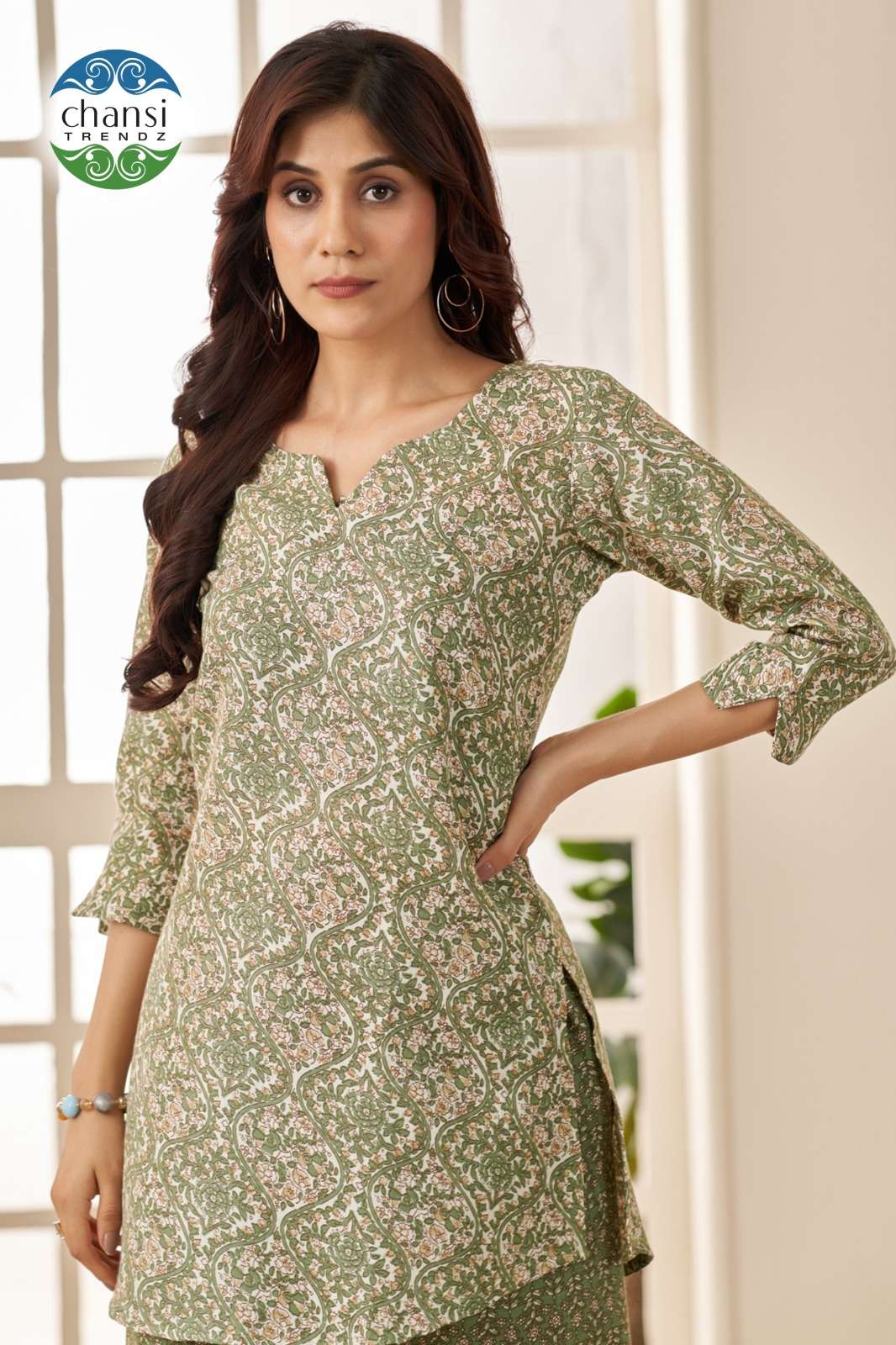 LAKSMITVA by Chansi Trendz kurti collection manufacturer Surat 