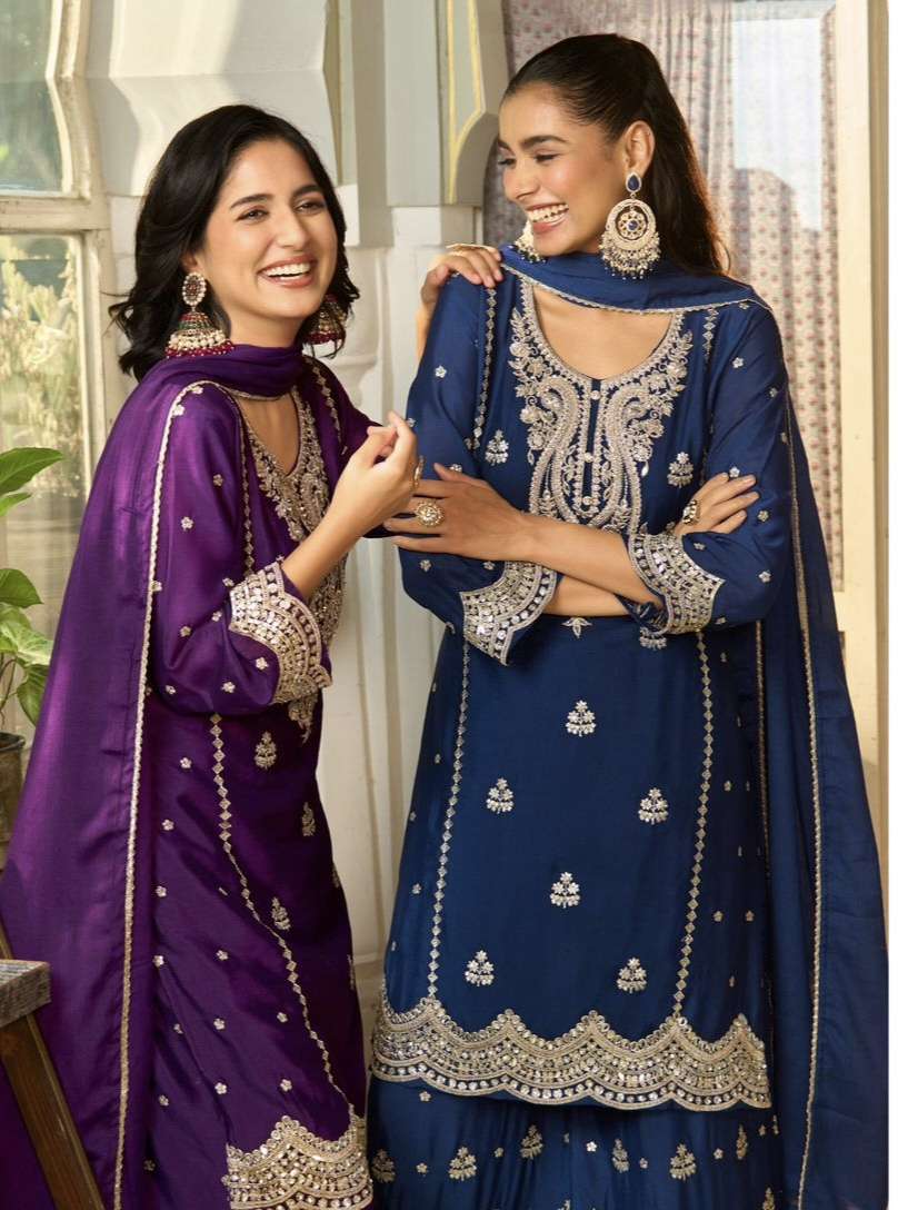 MONICA by  SANIKA FASHION suit collection manufacturer Surat 