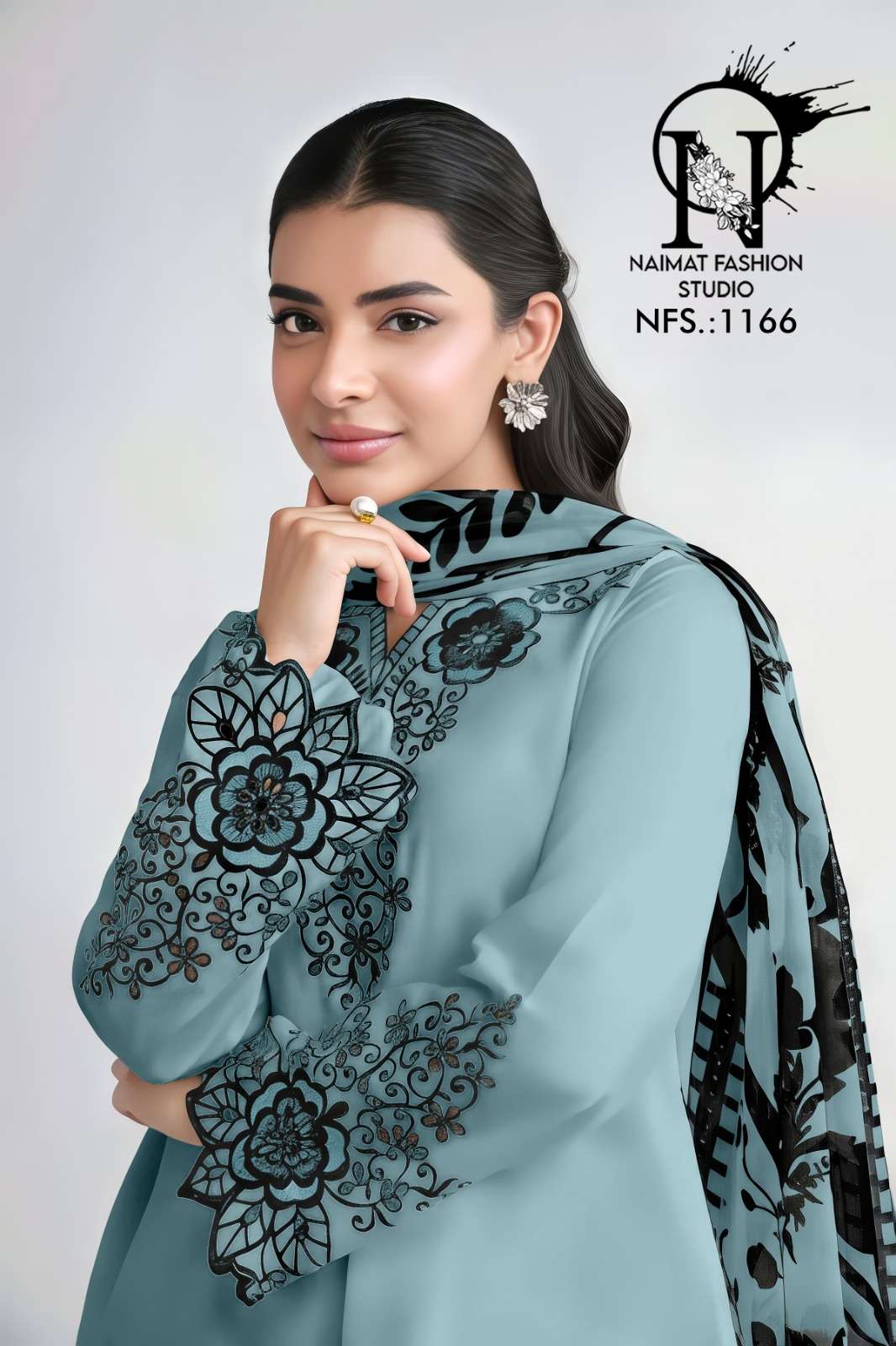 NFS 1166 by Naimat Fashion Studio kurti collection manufacturer Surat