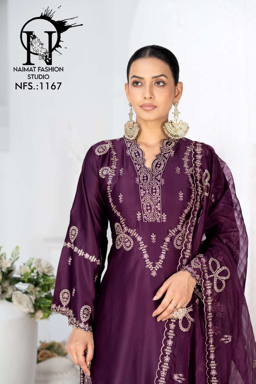 NFS 1167 by Naimat Fashion Studio kurti collection manufacturer Surat 