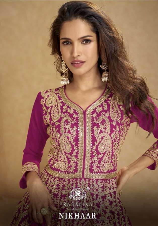 NIKHAAR by RASALIKA Suit NIKHAAR by RASALIKA Suit collection manufacturers surat 