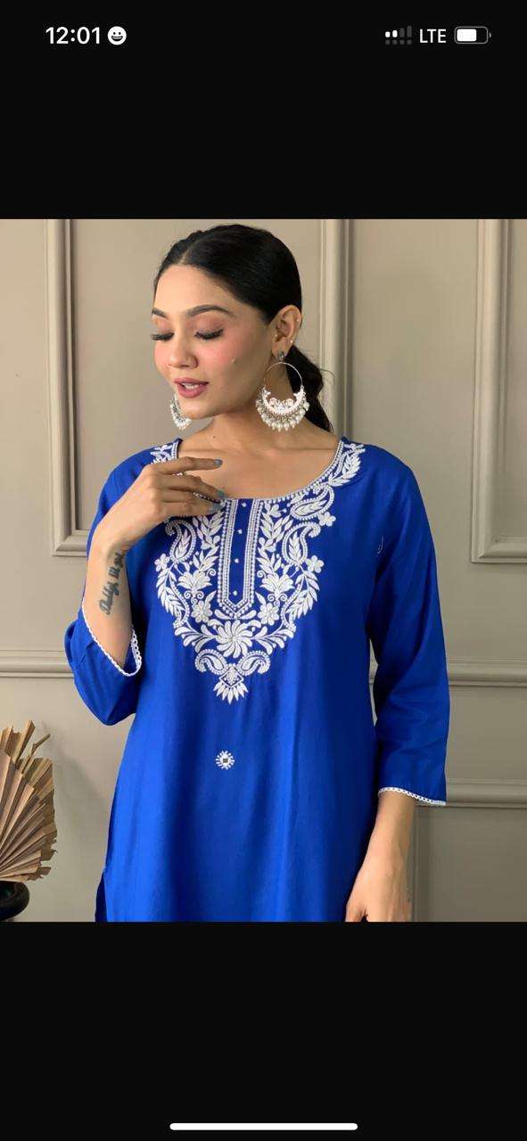 PREMIUM RAYON TOP BOTTOM kurti collection manufacturer Surat 