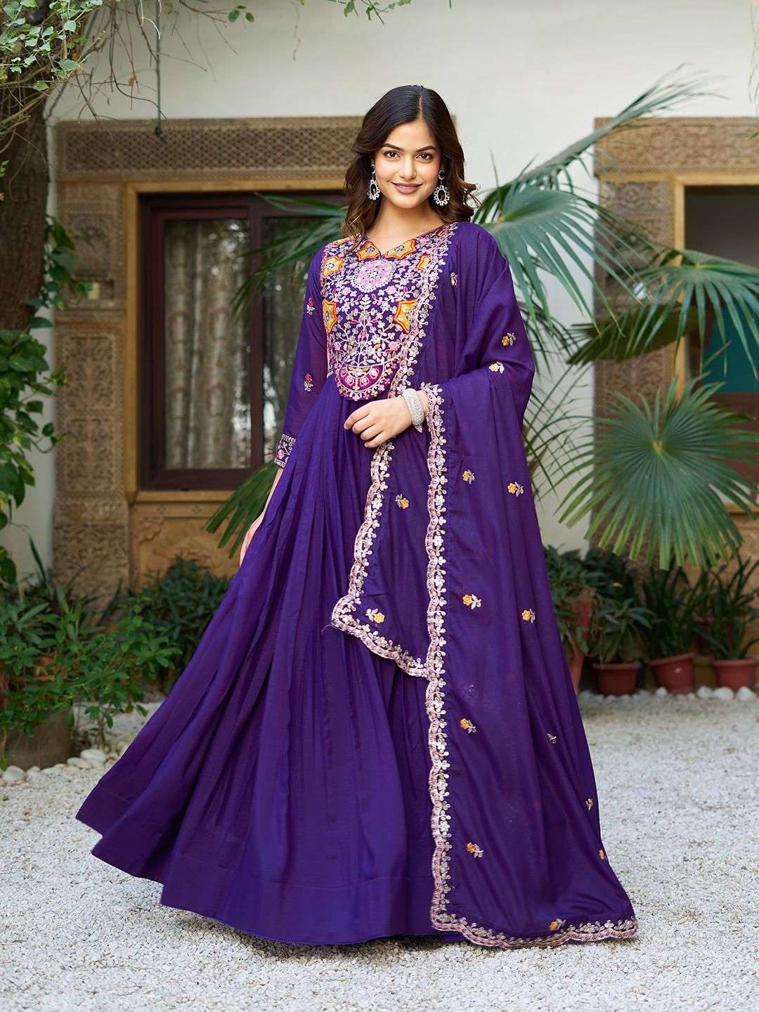 RM 105 Festival Long Gown Collection manufacturer Surat 