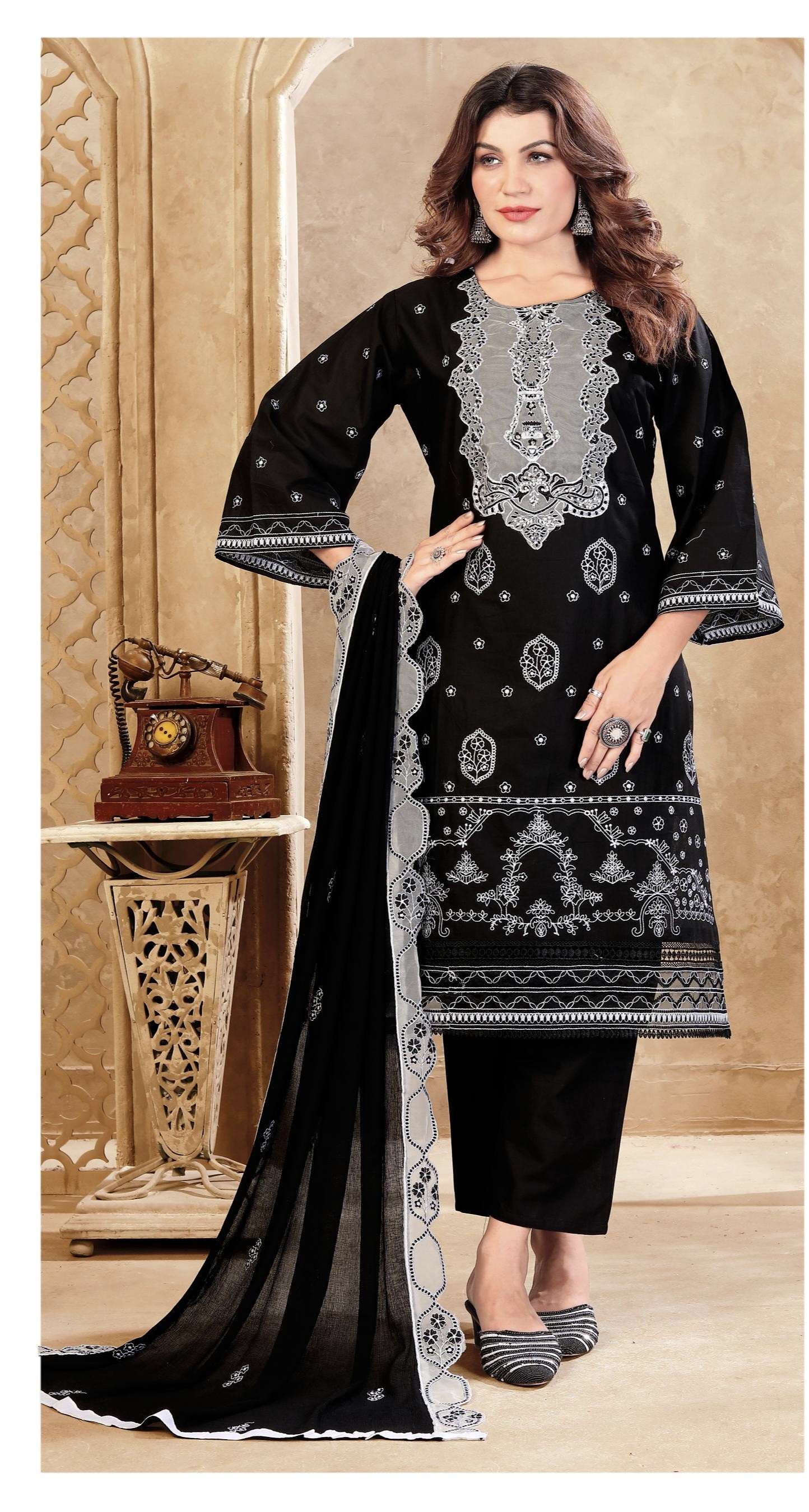 ROSE HAND CRAFT D NO S 223 EDITION by SHANAYA fashion suit collection manufacturer Surat 