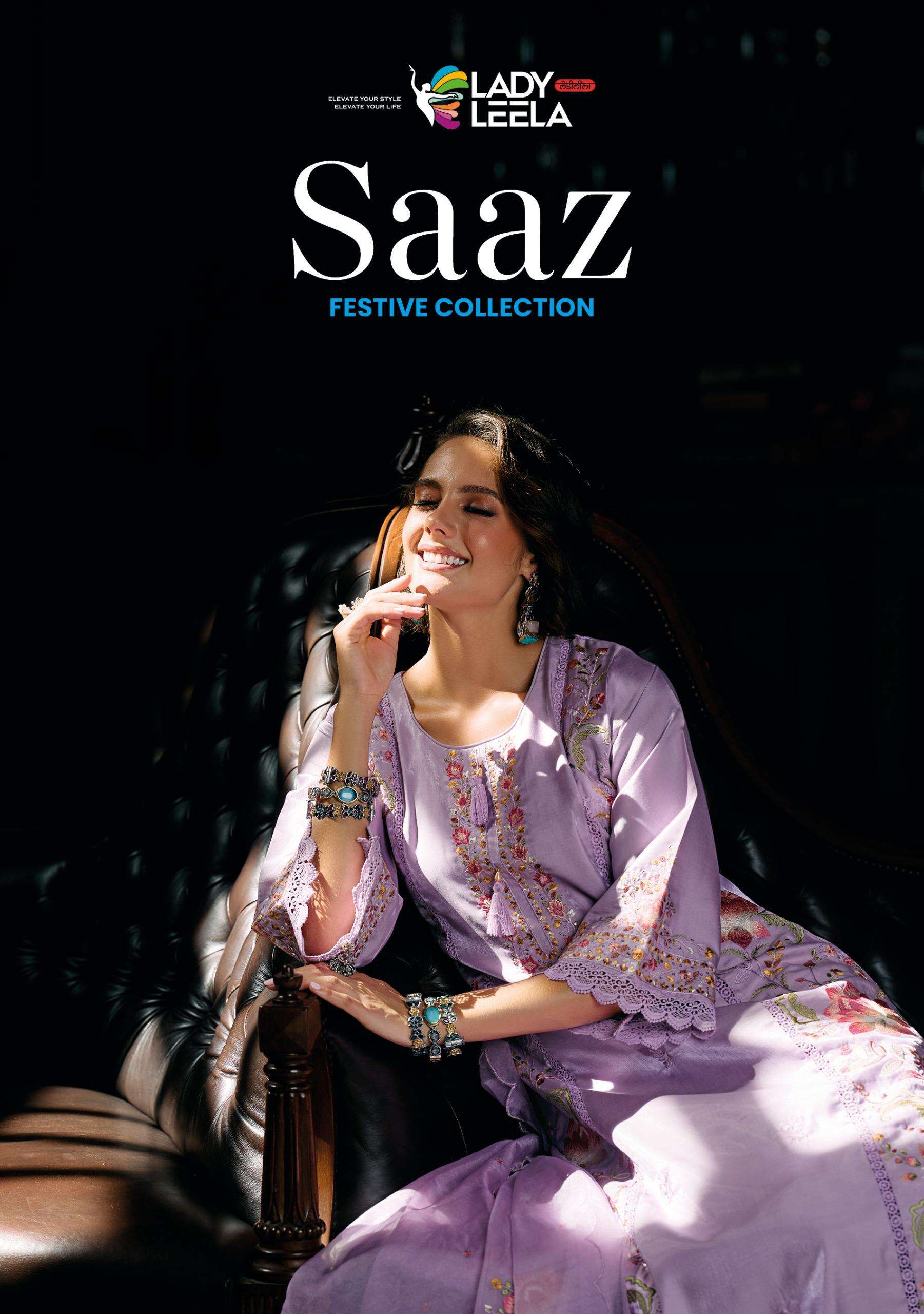 SAAZ by LADY LEELA Kurti collection manufacturer Surat 