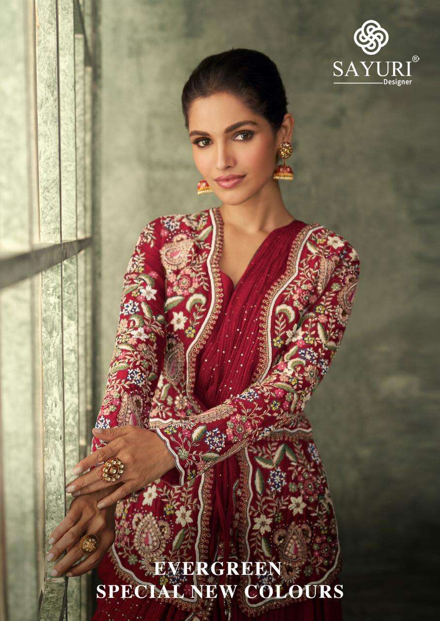 SAYURI DESIGNER EVERGREEN SPECIAL Suit collection manufacturer Surat 