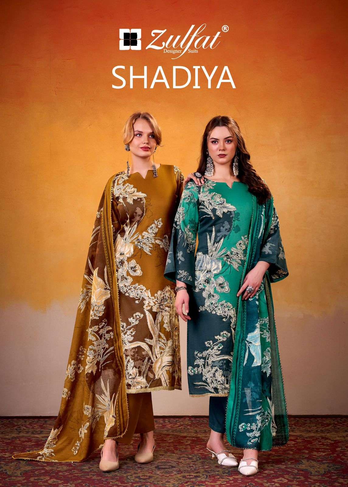 SHADIYA by ZULFAT Suit collection manufacturer Surat 