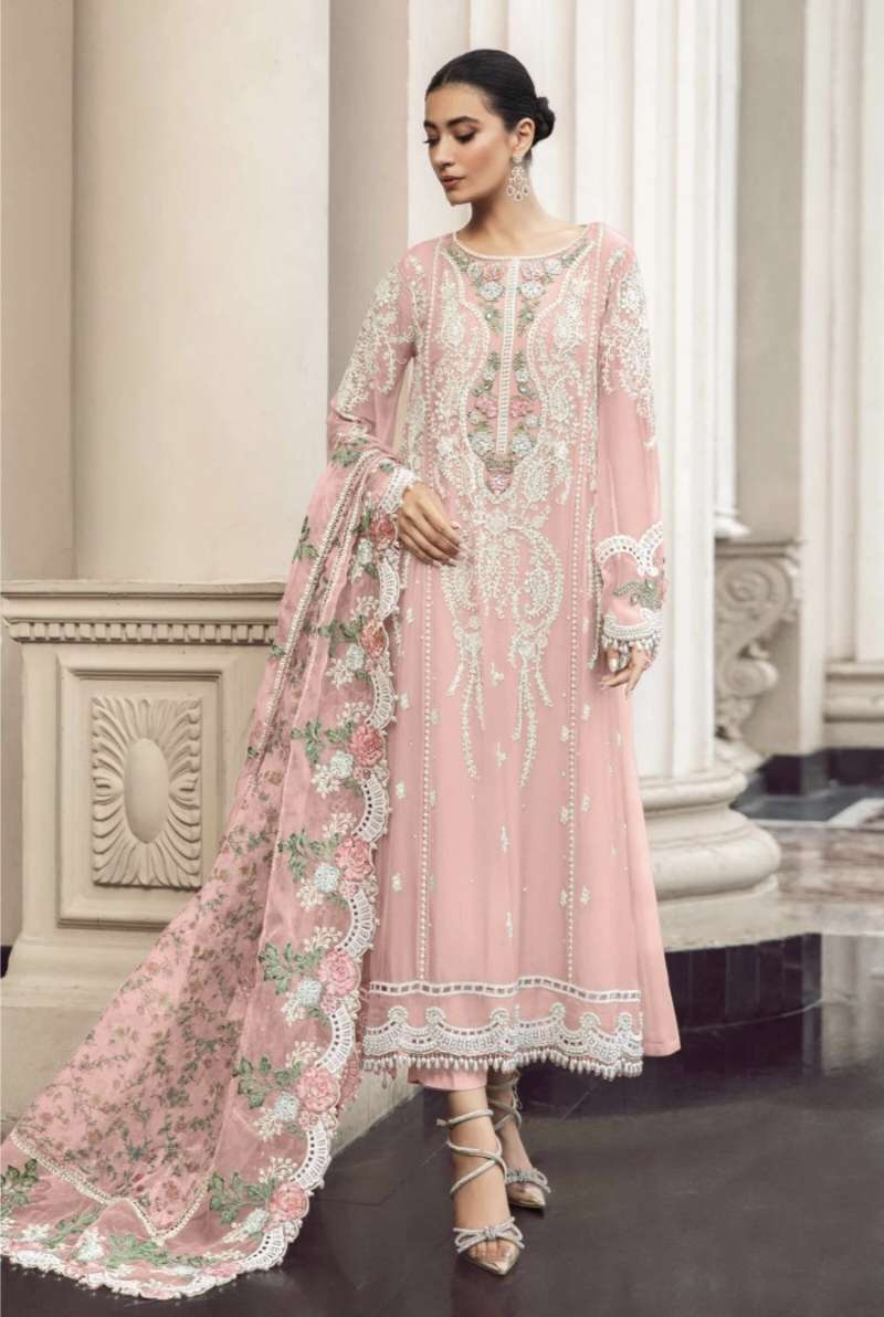 SHRADDHA by MUSHQ organza suit collection manufacturer Surat 