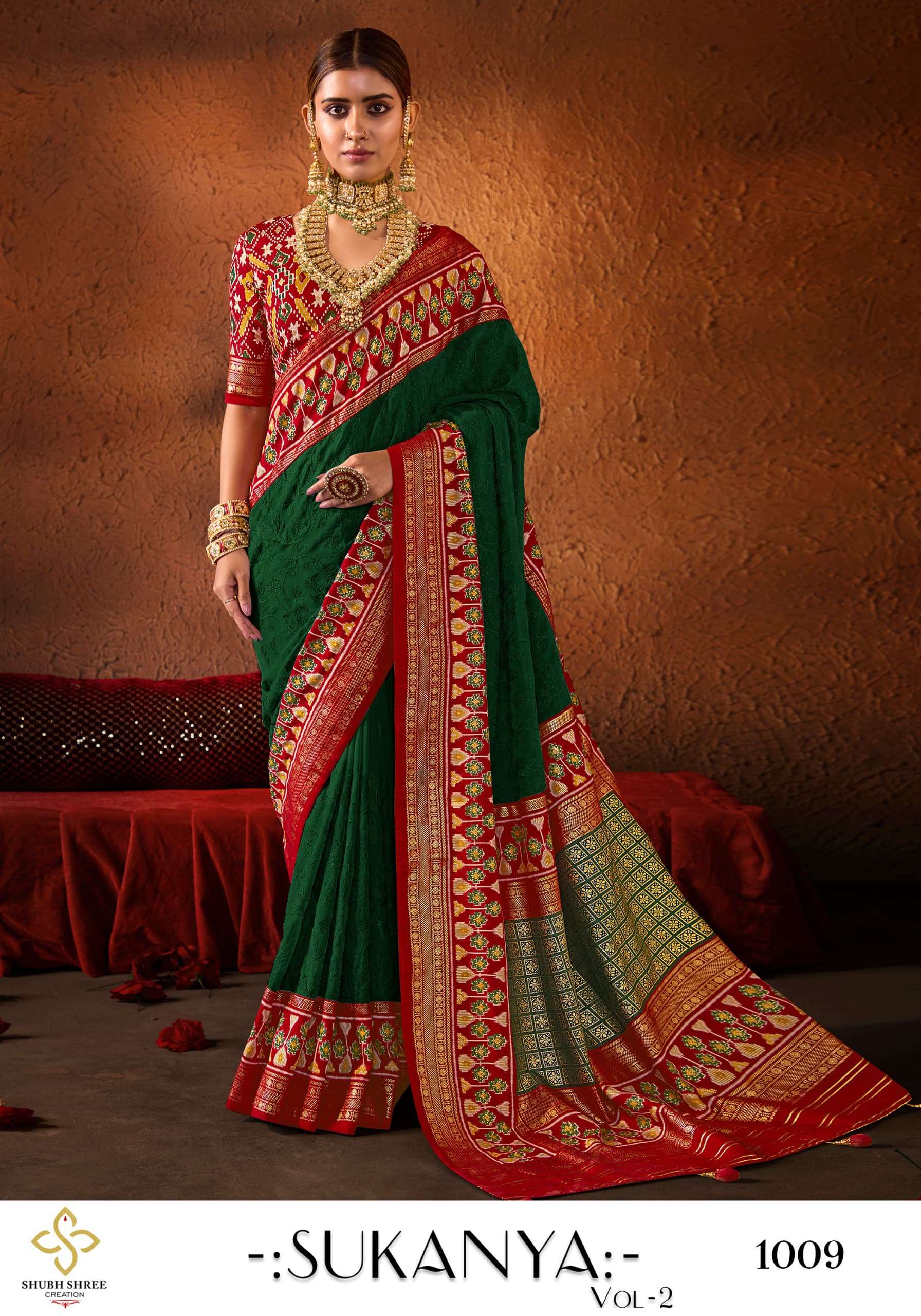 SUKANYA vol 2 saree collection manufacturer Surat 