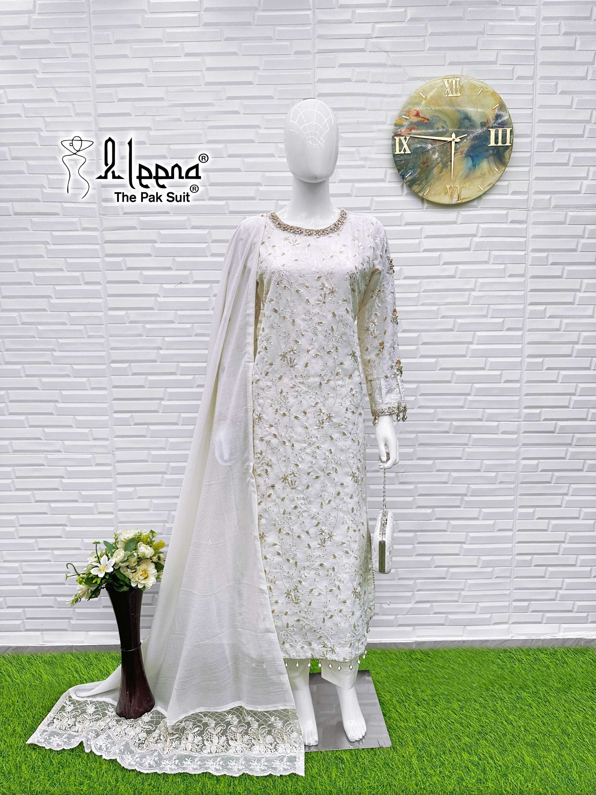 1141 by ALEENA suit collection manufacturers surat 