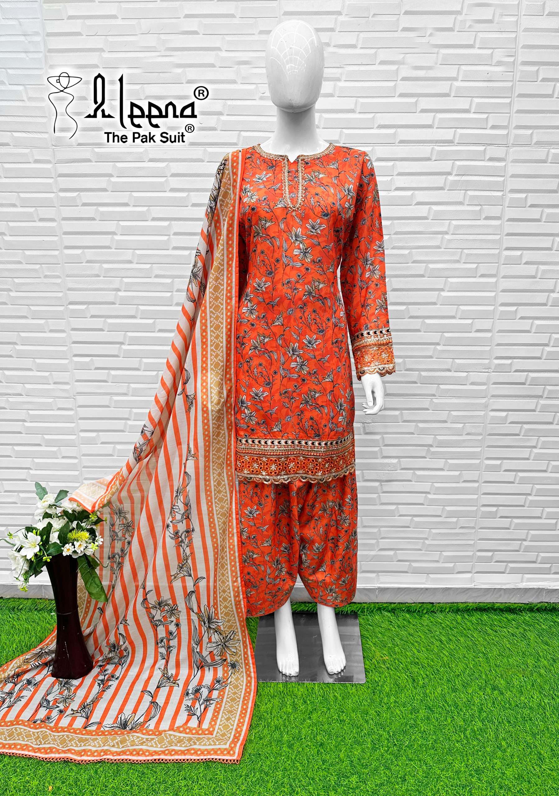 1144 SADABAHAR by ALEENA suit collection manufacturers surat 