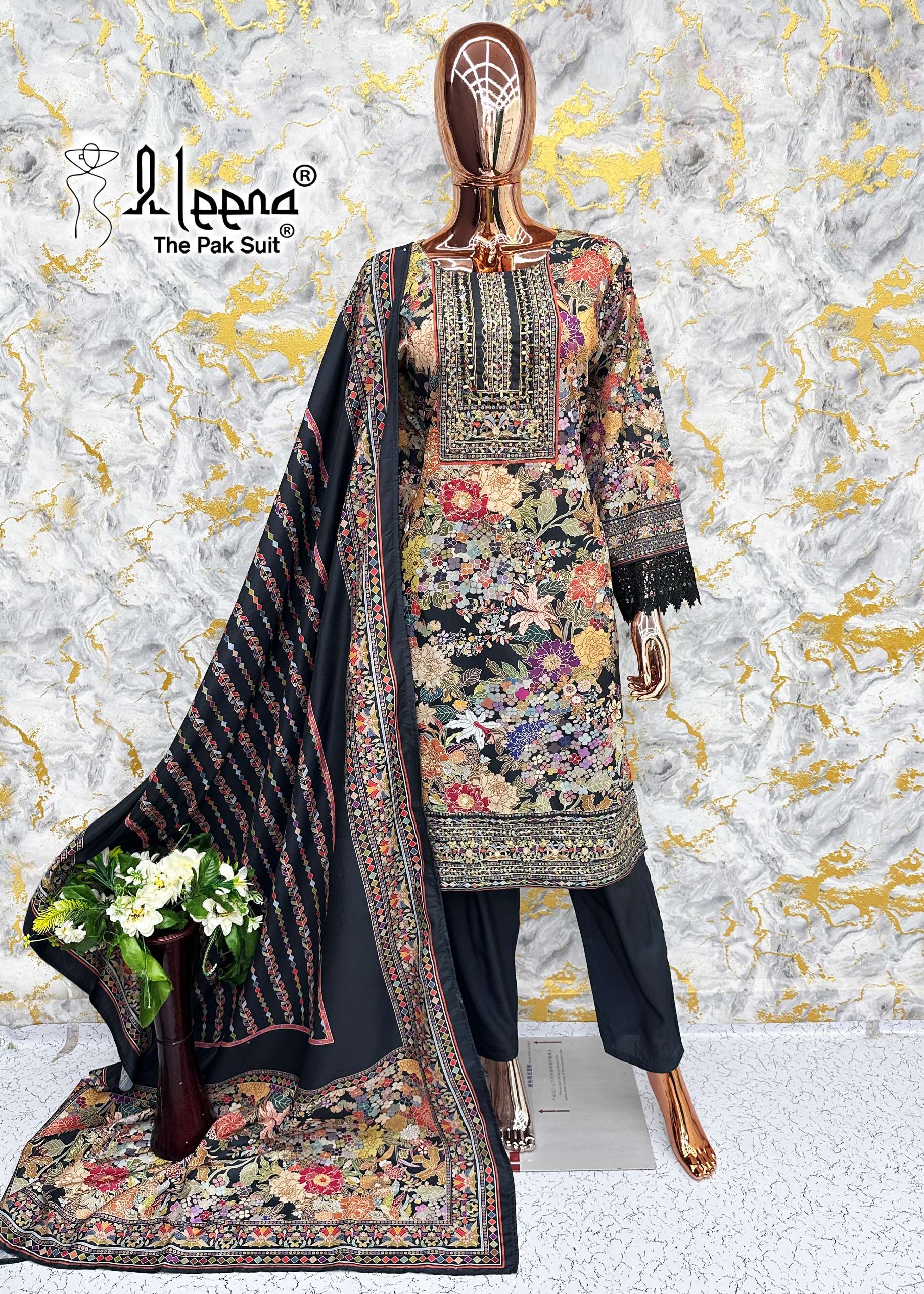 1155 by ALEENA suit collection manufacturer surat 