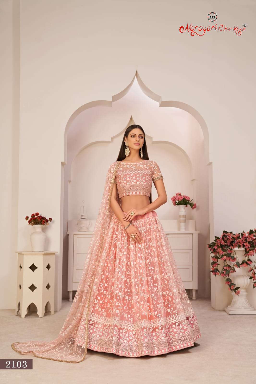 2103 2103 A B C Lehenga Choli collection manufacturers surat 