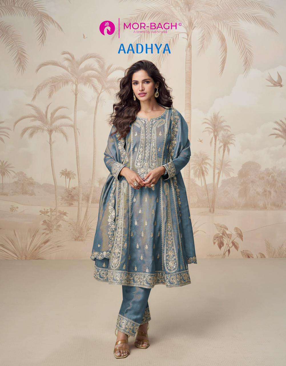 AADHYA by AASHIRWAD CREATION suit collection manufacturers surat 