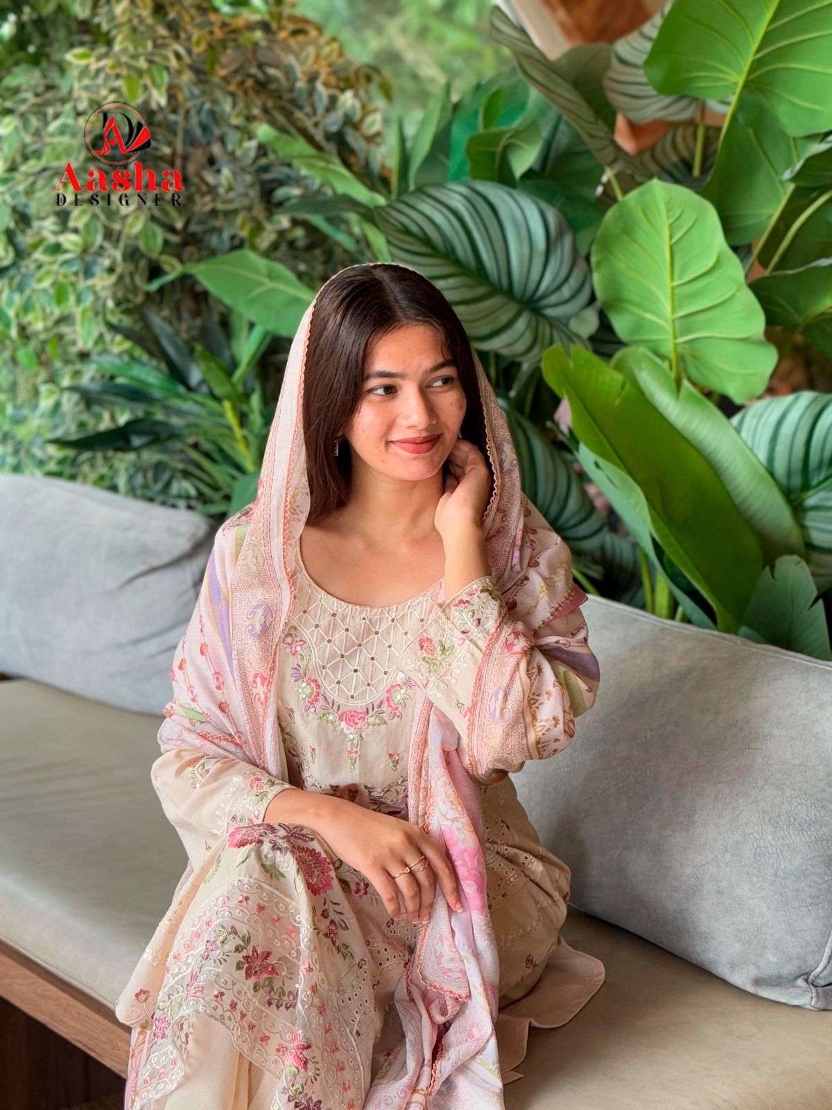 AASHA DESIGNER suit collection manufacturer surat 