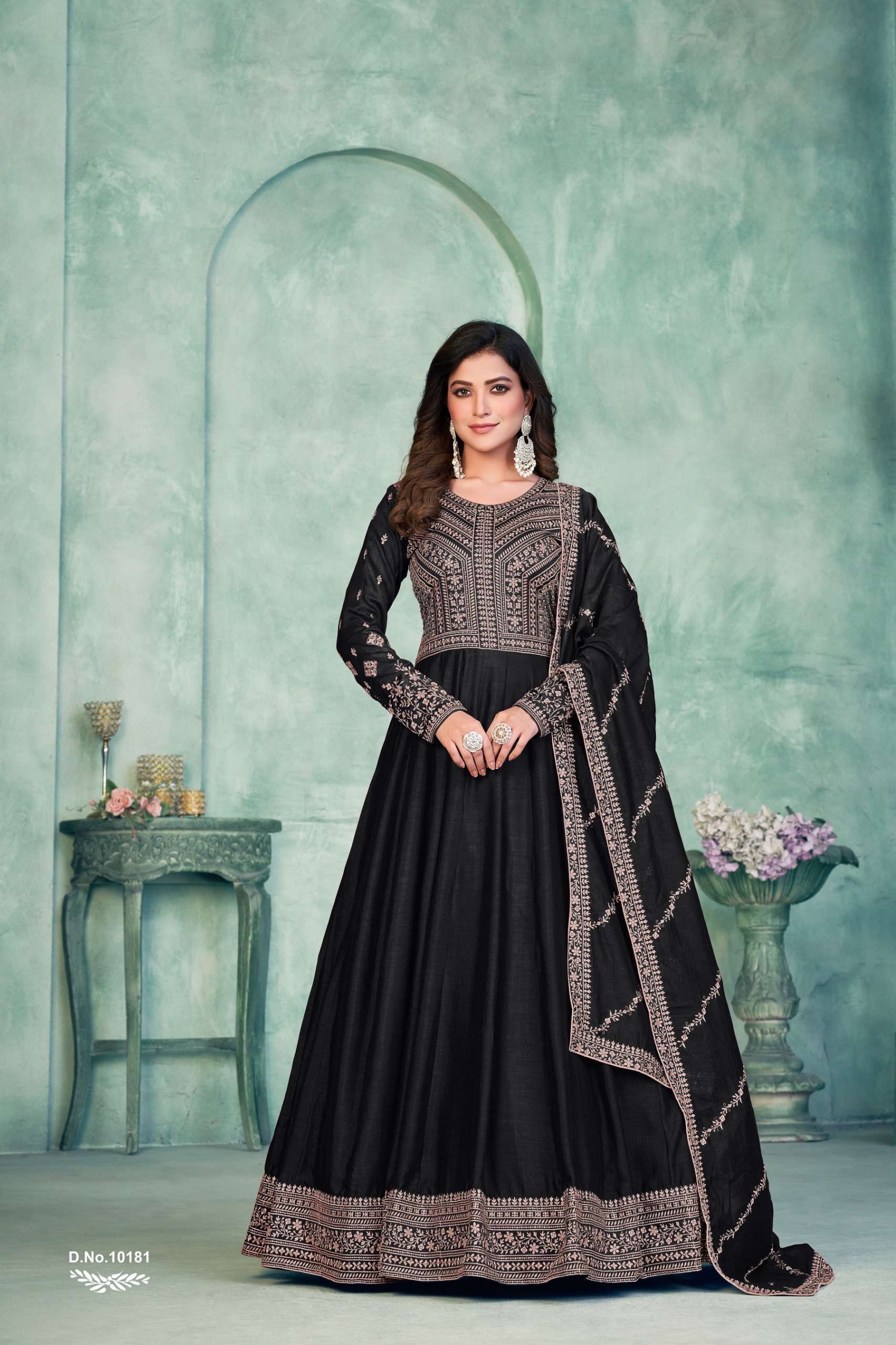 ANJUBAA VOL 18 Gown collection manufacturers surat 