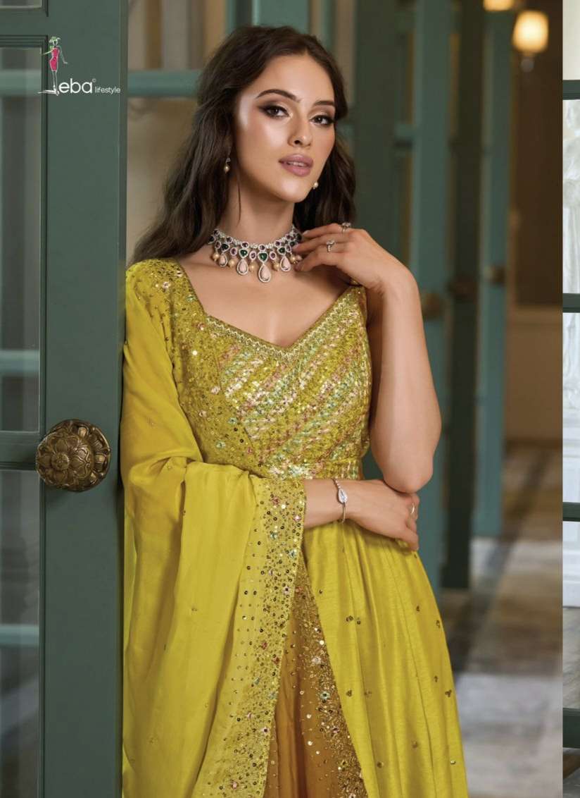 ARISHA by eba Life style Gown collection manufacturers surat 